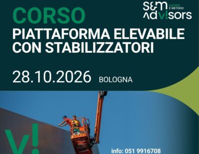 Corso Piattaforma Elevabile con stabilizzatori 28 ottobre 2026